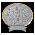 Gymnastics, Female - Oval Legend Plates - 8"